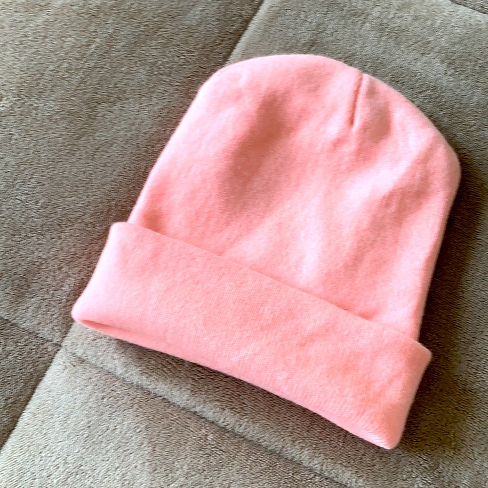 Pink hat